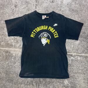 Vintage Y2K Pittsburgh Pirates MLB Gray Tag Nike T-Shirt Medium